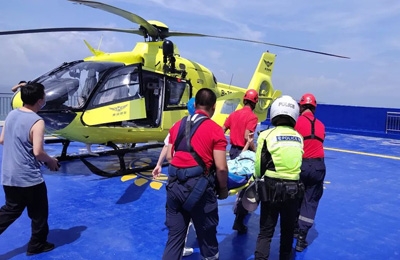 空地联动，东部通航直升机为癌症患者紧急运送救命药品